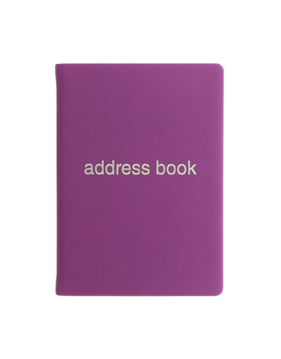 Dazzle A6 Address Book Purple#color_purple