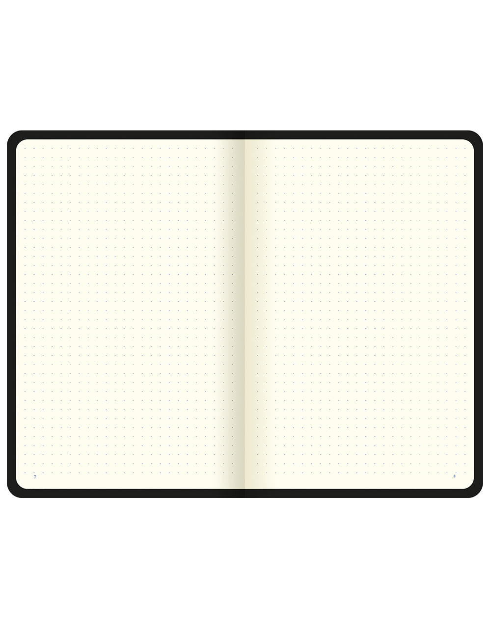 Icon Book Dotted Notebook Black#color_black