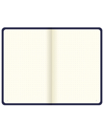 Icon Book Dotted Notebook Navy#color_navy