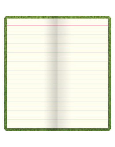 Legacy Slim Pocket Ruled Notebook Green#color_green