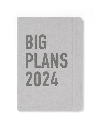 Big Plans A5 Week to View Planner 2024 - Multilanguage#color_stone