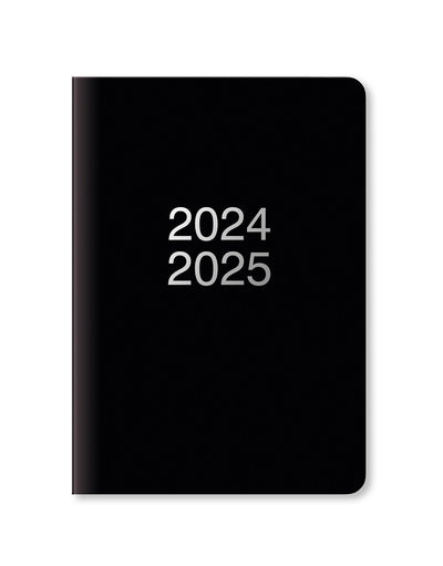 Dazzle A5 Week to View Planner 2024-2025 - Multilanguage#color_black