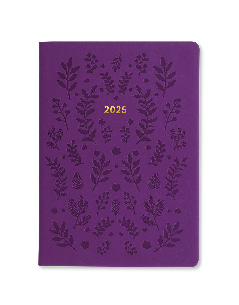 Woodland A5 Week to View Diary 2025 - Multilanguage 25-082163#color_purple