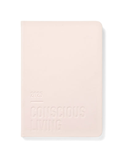 Conscious A5 Week to View Diary 2025 - Multilanguage 25-082399#color_rosewater