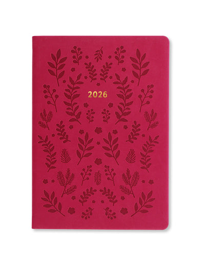 Letts of London Woodland A5 Week to View Planner 2026 - Multilanguage