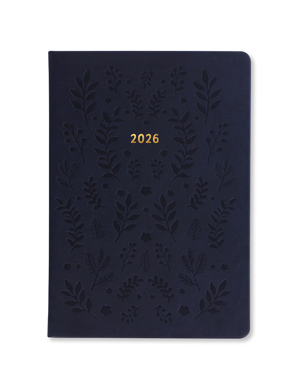 Letts of London Woodland A5 Week to View Planner 2026 - Multilanguage Navy 26-082165 #color_navy