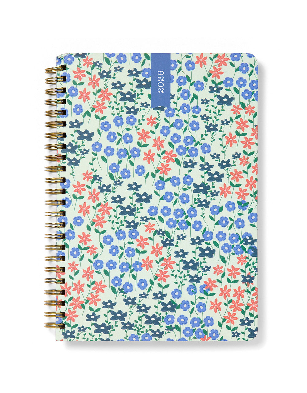 Letts of London Spring Valley A5 Week to View Planner 2026 - Multilanguage Mint 26-082377 #color_mint