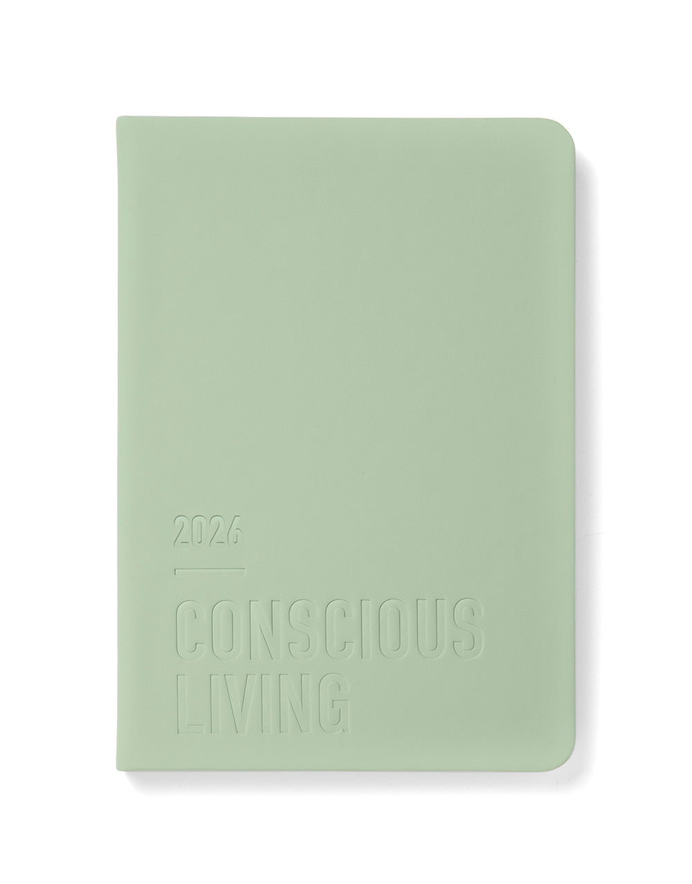 Letts of London Conscious A5 Week to View Planner 2026 - Multilanguage Sage 26-082396 #color_sage