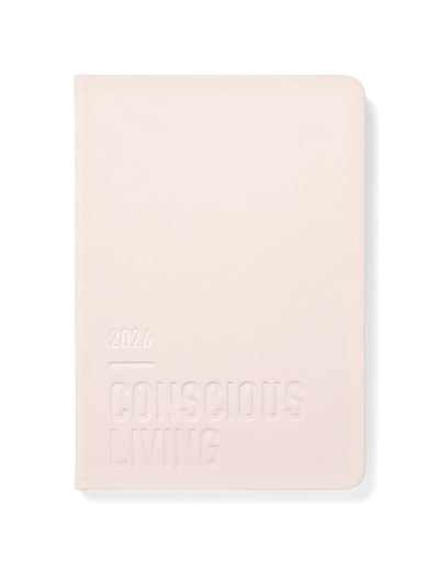 Letts of London Conscious A5 Week to View Planner 2026 - Multilanguage Rosewater 26-082399 #color_rosewater