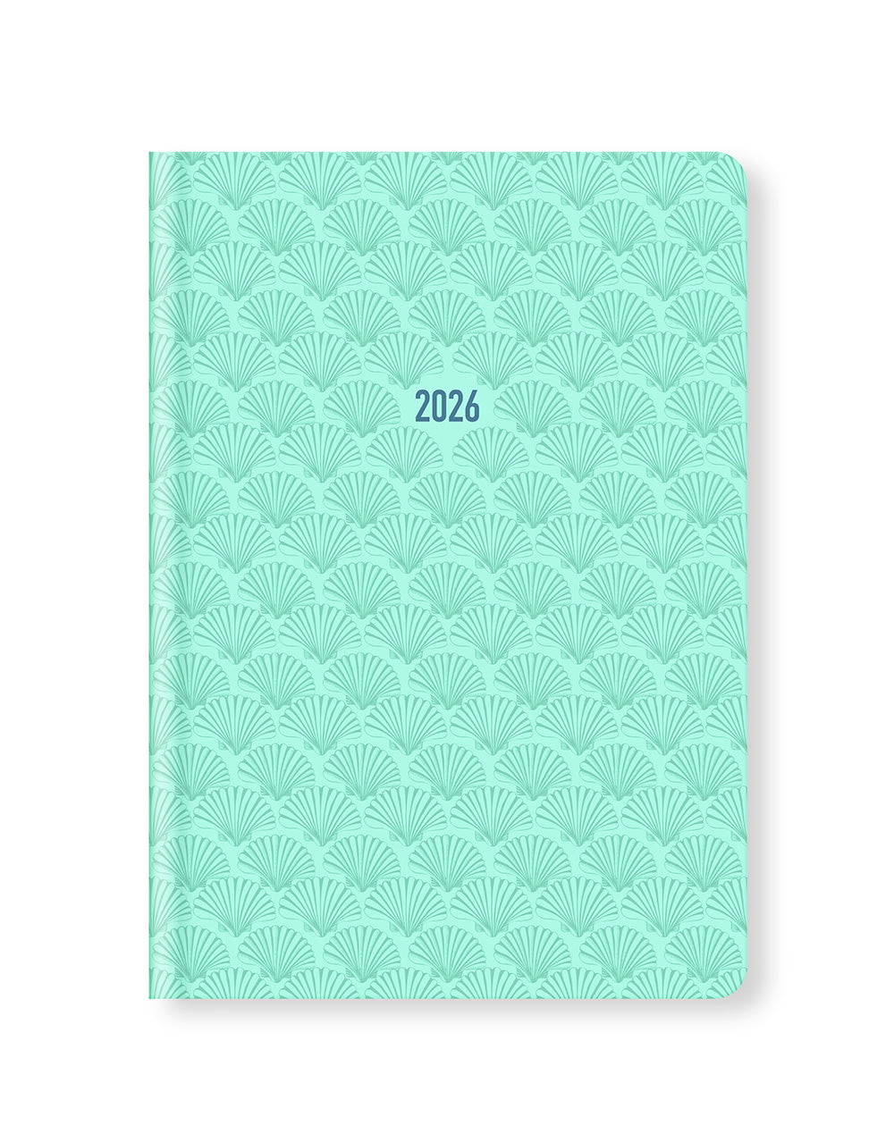 Letts of London By the Sea A5 Week to View Planner 2026 - Multilanguage Aquamarine 26-082477 #color_aquamarine