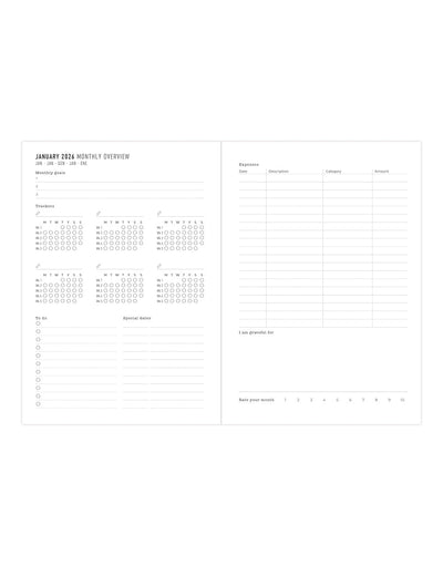Letts of London Inspire A5 Week to View Planner 2026 - Multilanguage Navy 26-082484 #color_navy