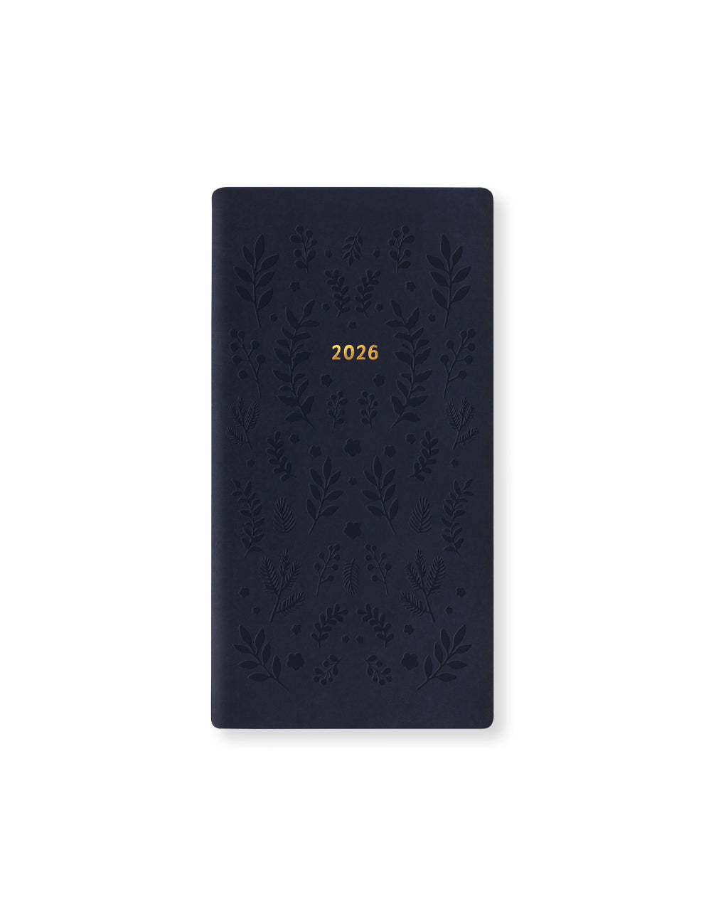 Letts of London Woodland Slim Week to View Planner 2026 - Multilanguage Navy 26-082546 #color_navy
