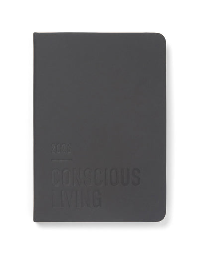 Letts of London Conscious Evergreen A5 Week to View Planner 2026 - Multilanguage Slate 26-082551 #color_slate