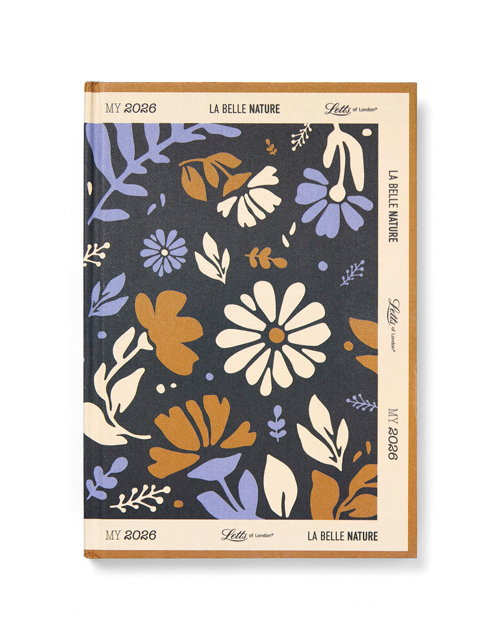 Letts of London La Belle Nature A5 Week to View Planner 2026 - Multilanguage Bleu 26-082558 #color_bleu