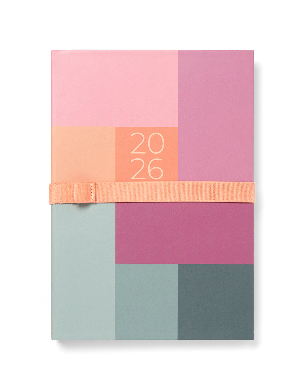 Letts of London Gradient A5 Week to View Planner 2026 - Multilanguage Rose 26-082570 #color_rose