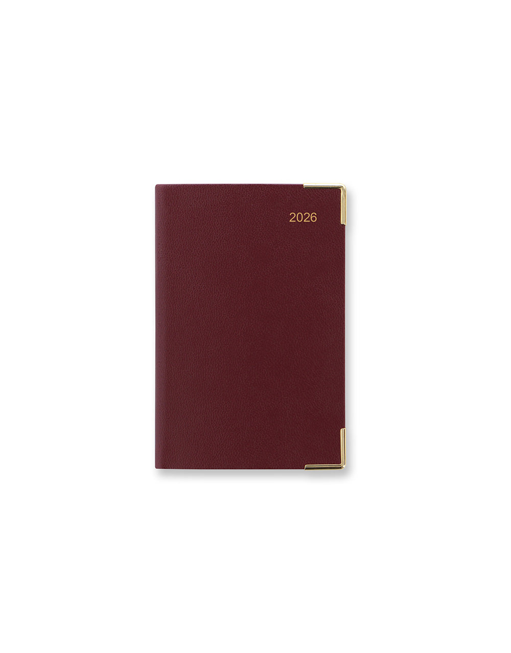 Letts of London Classic Mini Pocket Week to View Planner 2026 - Sunday Start - English Burgundy 26-C32EBY #color_burgundy
