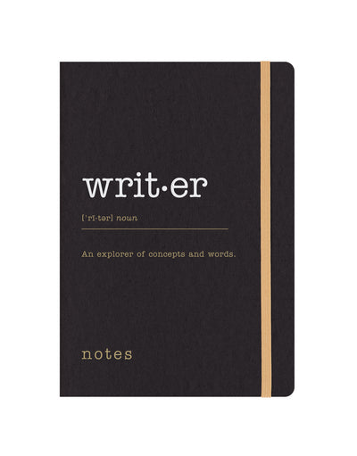 Eco Writers Words A5 Dotted Notebook#color_black
