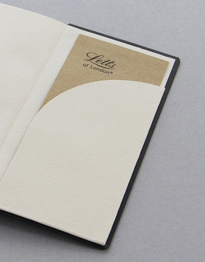 Letts Icon Slim Pocket Password Book Black 990282