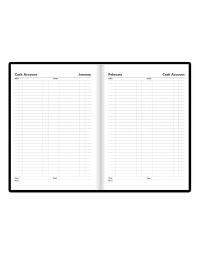 Standard A5 Day to a Page Planner 2025 - English 25-C10XBK#color_black