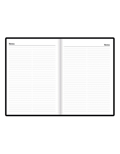 Standard A5 Day to a Page Planner 2025 - English 25-C10XBK#color_black