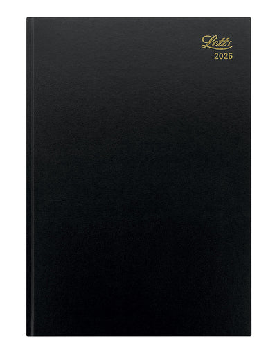 Standard A4 Day to a Page Planner 2025 - English 25-C10ZBK#color_black