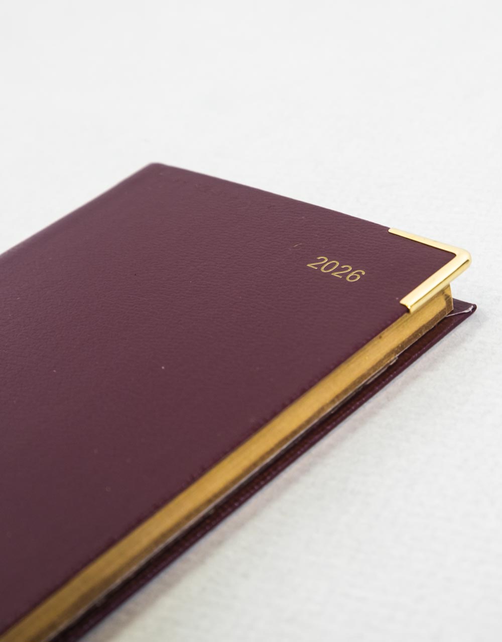 Letts Classic Slim Landscape Week to View Planner with Appointments and Planners 2026 - English 26-C32SBY #color_burgundy