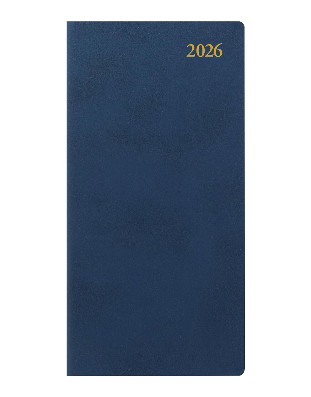 Letts of London Signature Slim Week to View Leather Diary with Planners 2026 - English 26-C38SUBE #color_blue
