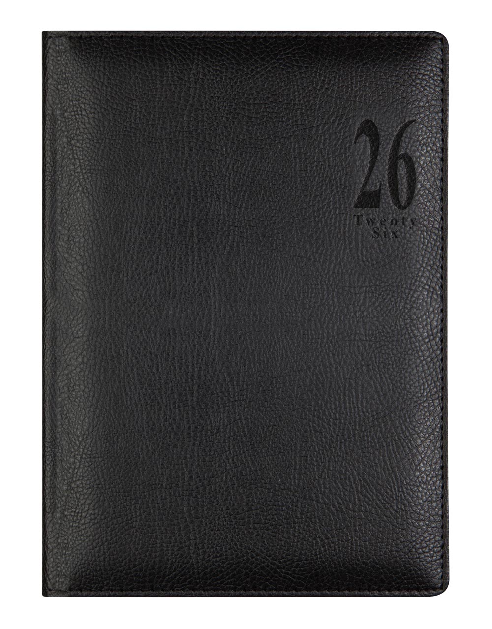 Letts Milano A5 Vertical Week to View Planner with Appointments 2026 - English 26-CT03XUBK #color_black