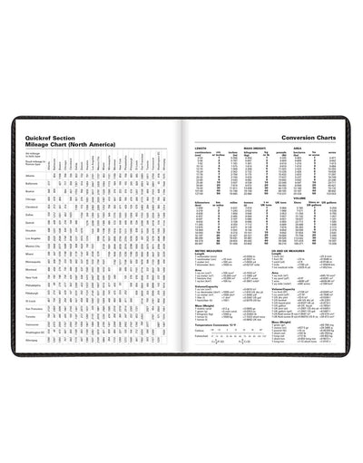 Letts Milano A5 Vertical Week to View Planner with Appointments 2026 - English 26-CT03XUBK #color_black