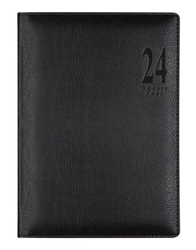 Milano A5 Vertical Week to View Planner with Appointments 2024 - English#color_black