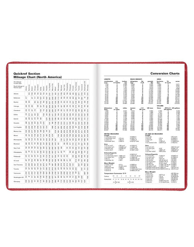 Letts Milano A5 Vertical Week to View Planner with Appointments 2026 - English 26-CT03XURD #color_red