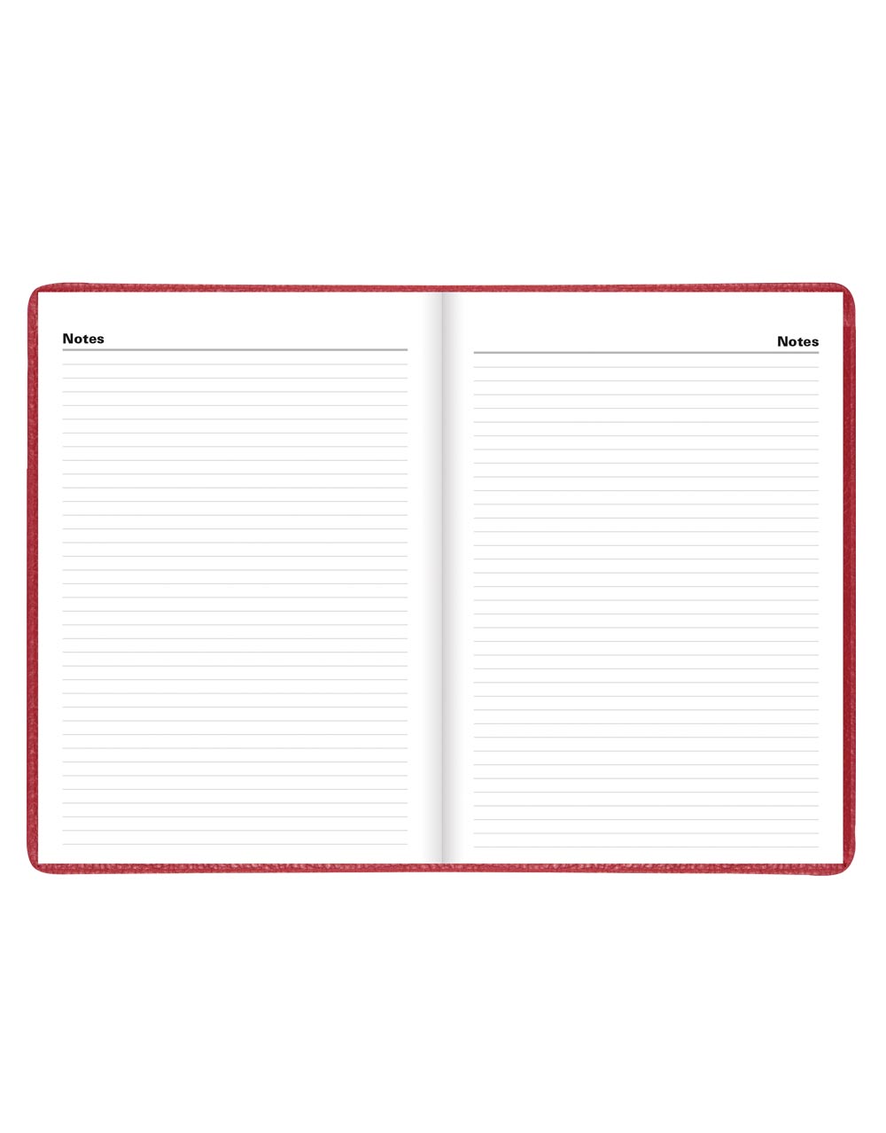 Letts Milano A5 Vertical Week to View Planner with Appointments 2026 - English 26-CT03XURD #color_red