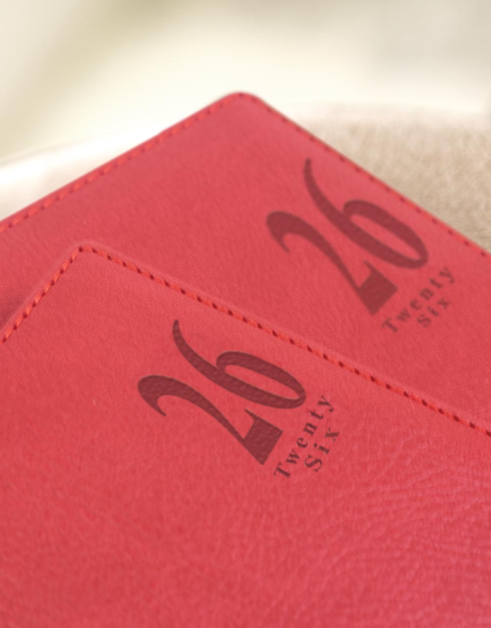 Letts Milano A5 Vertical Week to View Planner with Appointments 2026 - English 26-CT03XURD #color_red