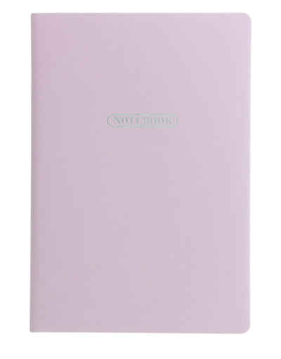 Pastel A5 Ruled Notebook Lilac#color_lilac