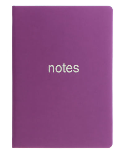 Dazzle A5 Ruled Notebook Purple#color_purple