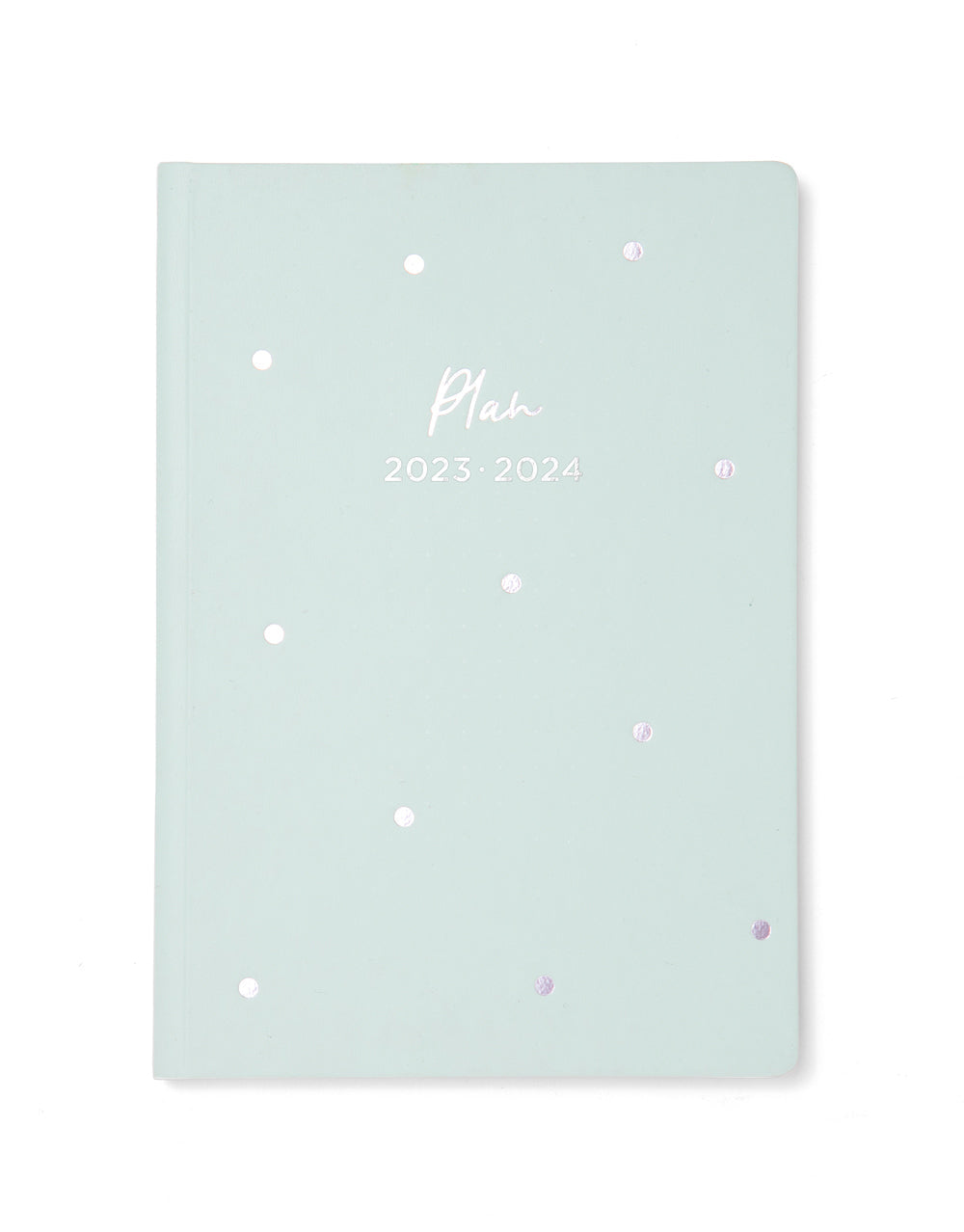 Dots A5 Week to View Planner 2023-2024 - Multilanguage - Mist Green - Letts of London#color_mist-green