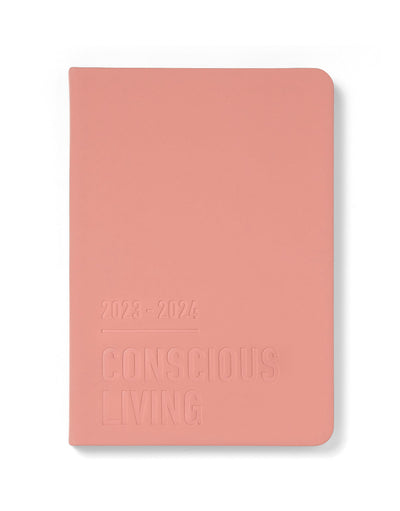 Conscious A5 Week to View Planner 2023-2024 - Multilanguage - Clay - Letts of London#color_clay