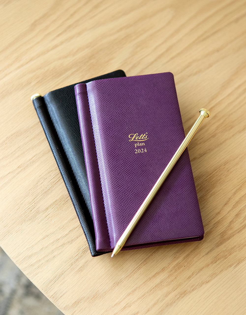 Legacy Heritage Slim Pocket Week to View Diary with Planners 2024 - English#color_purple