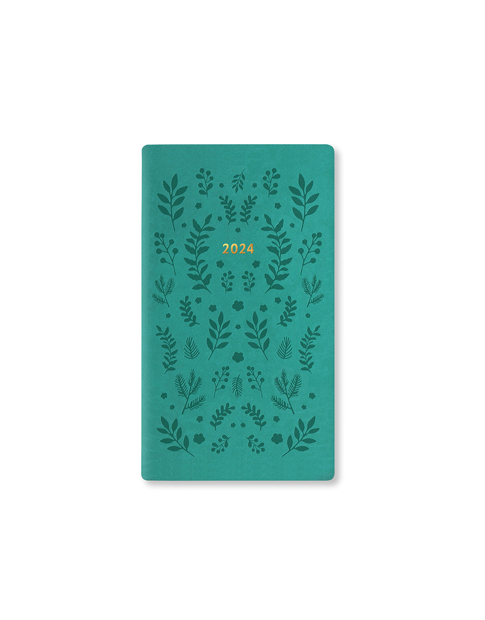 Woodland Medium Pocket Week to View Diary 2024 - Multilanguage#color_green