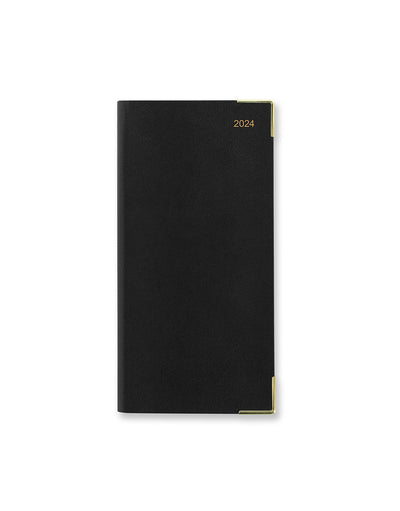 Classic Slim Landscape Month to View Diary 2024 - English#color_black