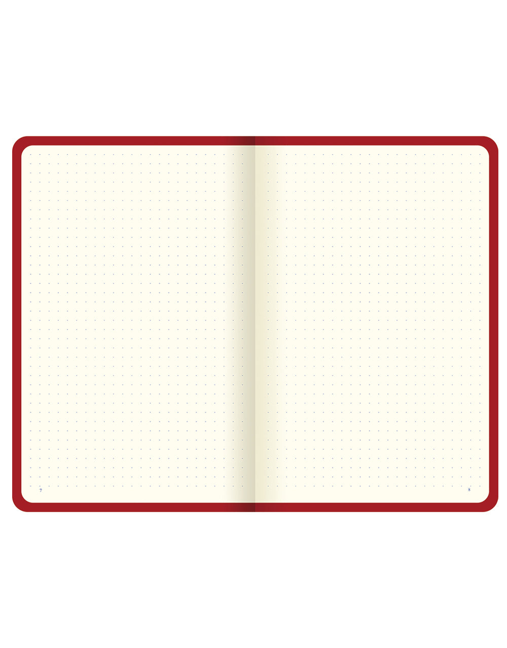 Icon Book Dotted Notebook Red#color_red