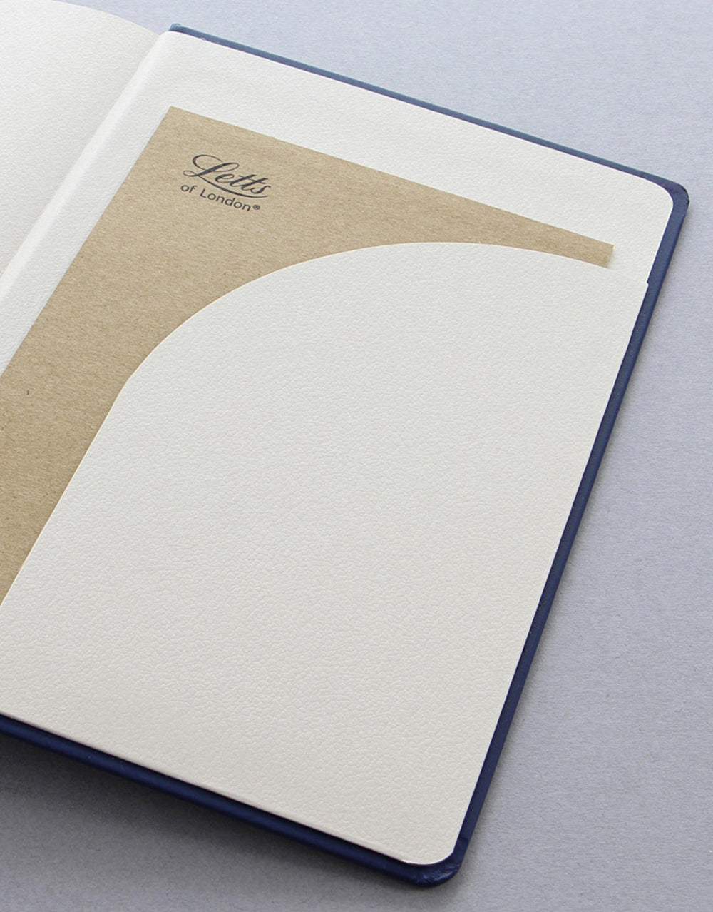 Icon Book Ruled Notebook Navy#color_navy