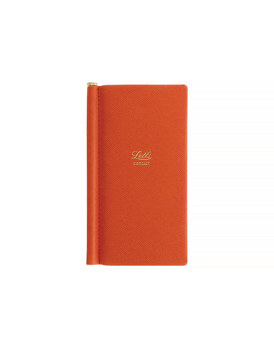 Legacy Slim Pocket Address Book Orange#color_orange