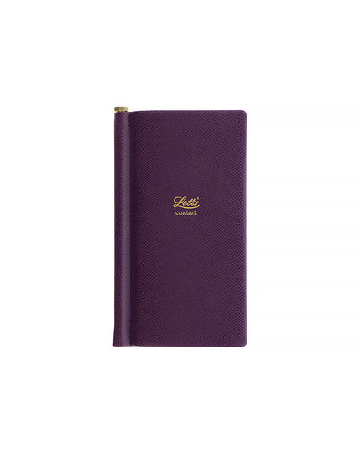 Legacy Slim Pocket Address Book Purple#color_purple