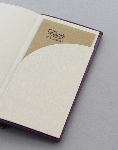 Legacy Slim Pocket Address Book Purple#color_purple