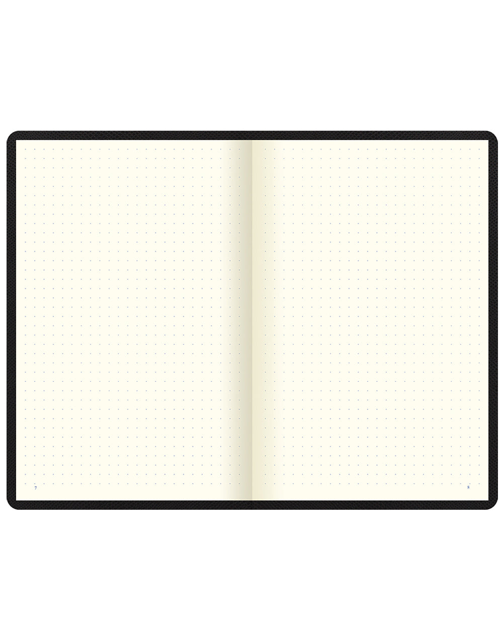 Legacy Book Dotted Notebook Black#color_black