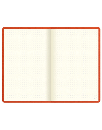 Legacy Book Dotted Notebook Orange#color_orange