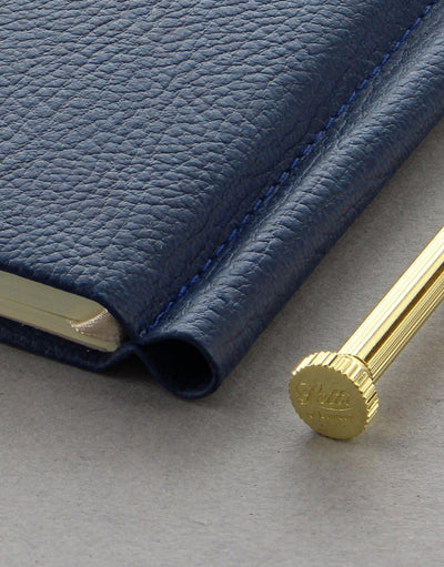 Origins Slim Pocket Ruled Notebook Navy#color_navy