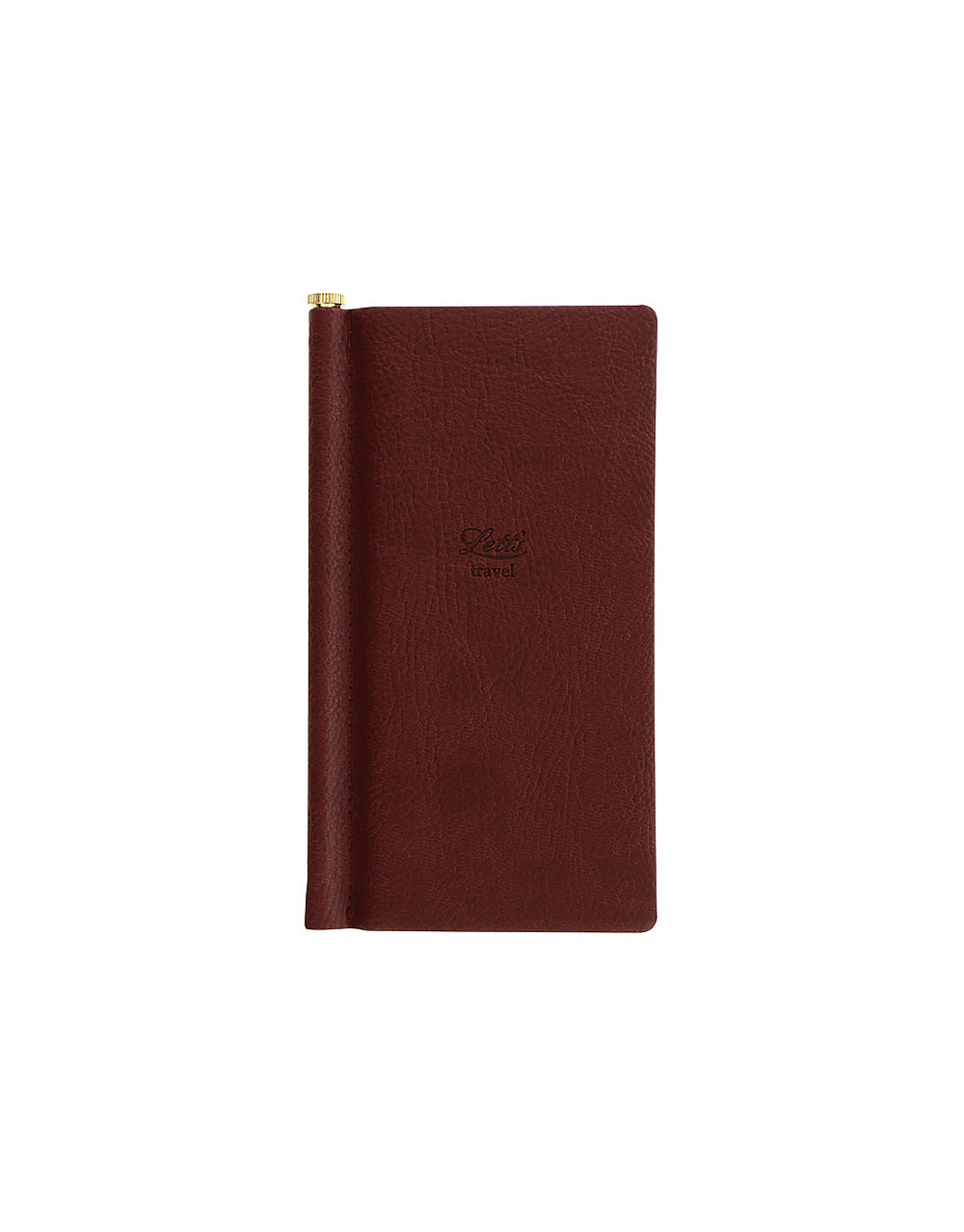 Origins Slim Pocket Travel Journal Chocolate Brown#color_chocolate