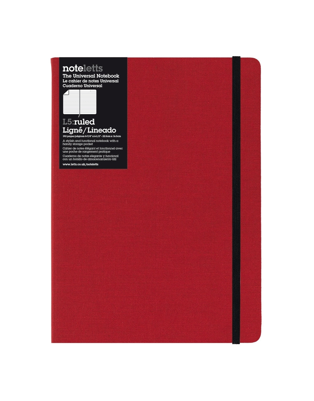 Noteletts Universal L5 Ruled Notebook – Letts US
